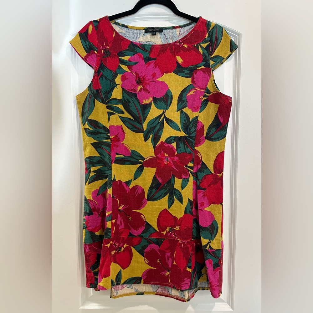 Cynthia Petite Medium Floral Dress